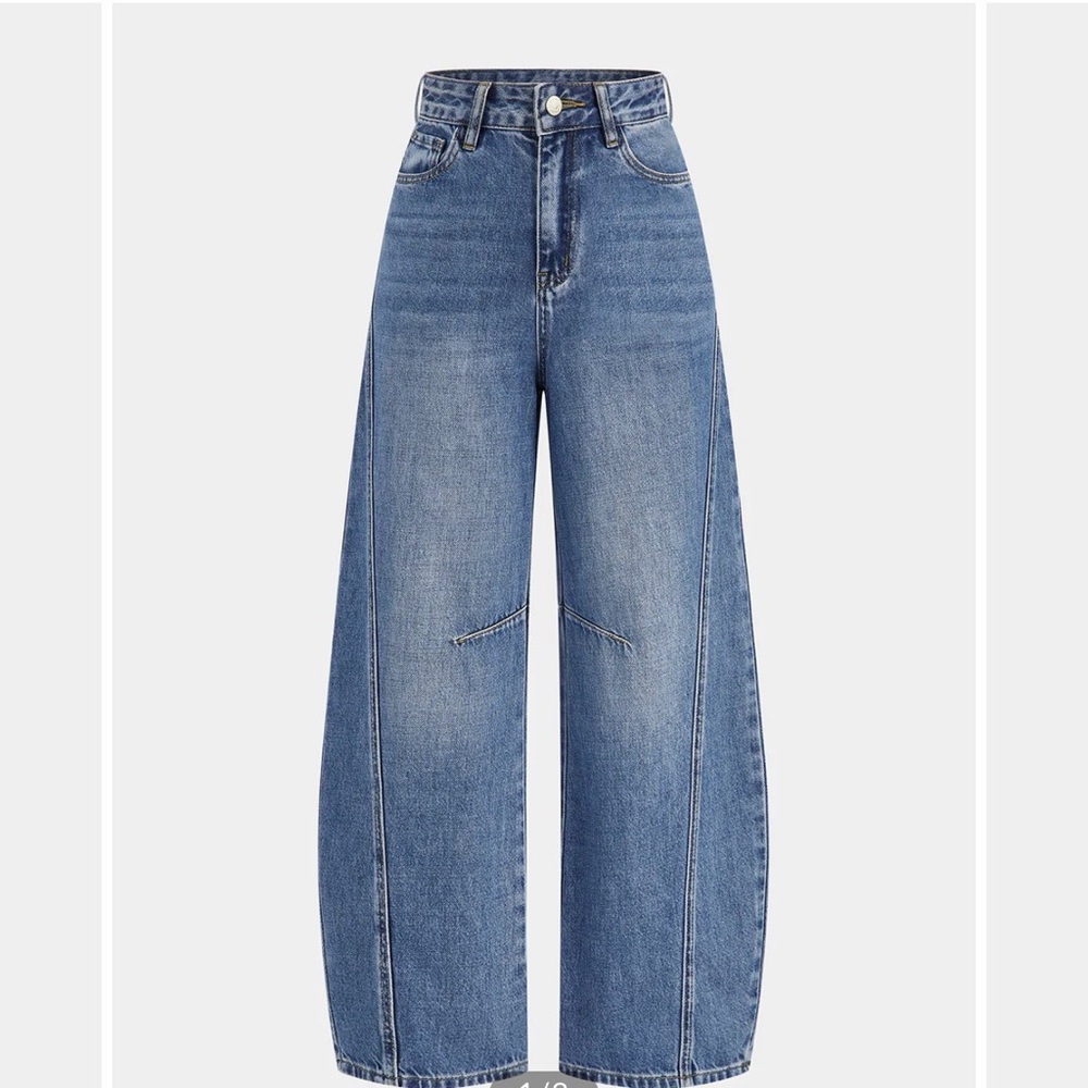 Commense Barrel Leg Jeans